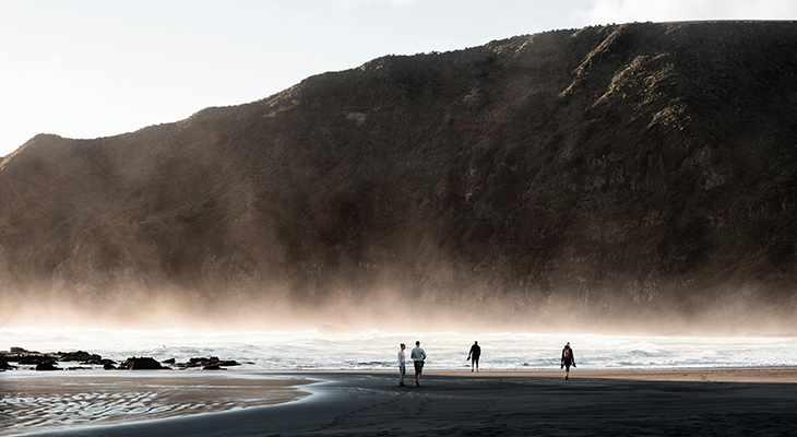 Travel groups for adults - diverse group enjoying an adventure together