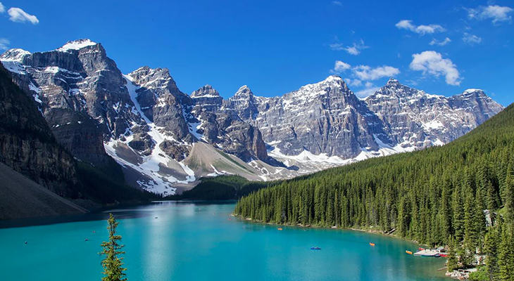 Banff National Park Lake Louise - best city in Canada for outdoor adventure