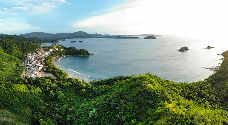 Costa Rica Pacific coast view