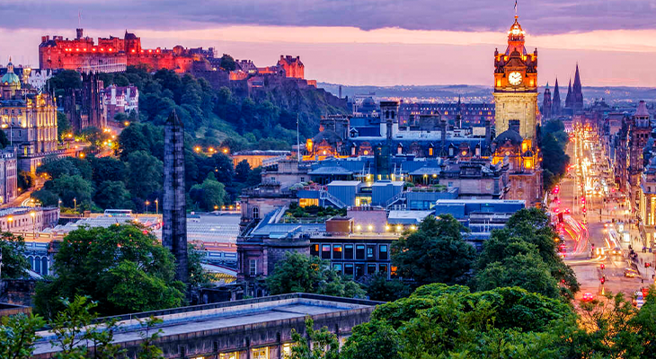 Edinburgh skyline