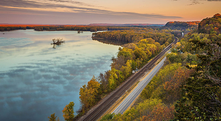 Great River Road getaway