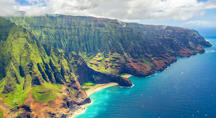 Hawaii beach view