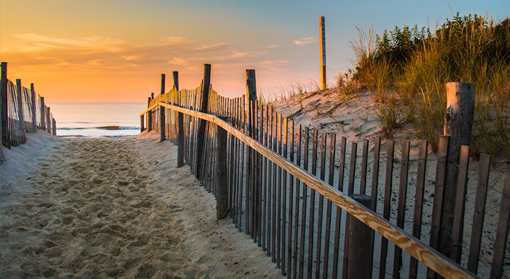 Weekend getaway routes from New Jersey