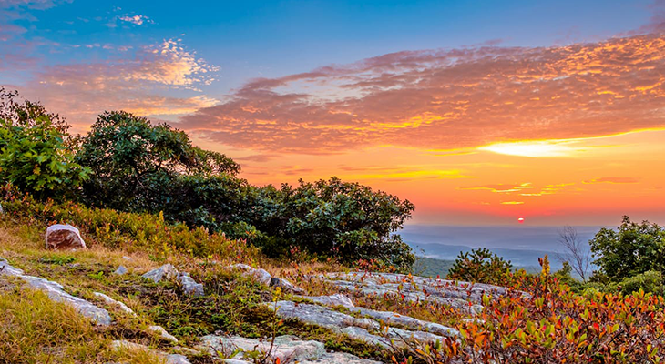 Weekend getaway routes from New Jersey