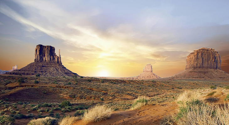 Southern Light & Red Rock